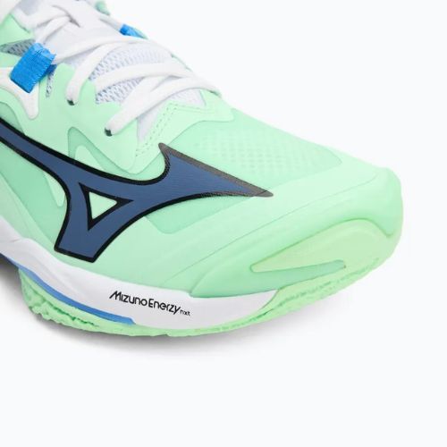 Încălțăminte de volei Mizuno Wave Lightning Z8 neo mint/black/frontier blue