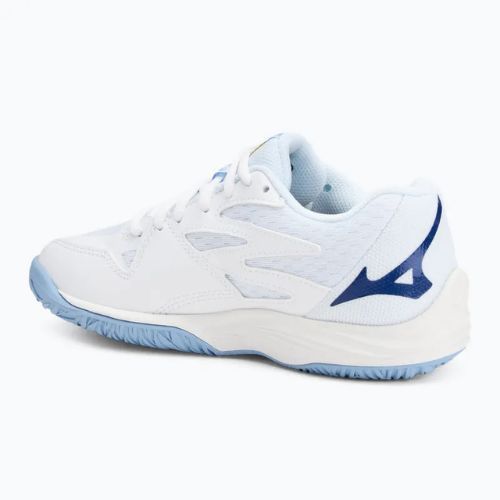 Încălțăminte de volei pentru copii Mizuno Lightning Star Z7 white/bellwether blue/bel air blue