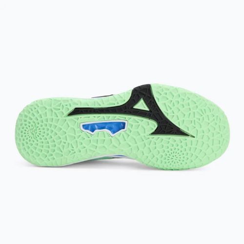 Încălțăminte de handbal Mizuno Wave Stealth Neo 2 neo mint/black/froniter blue