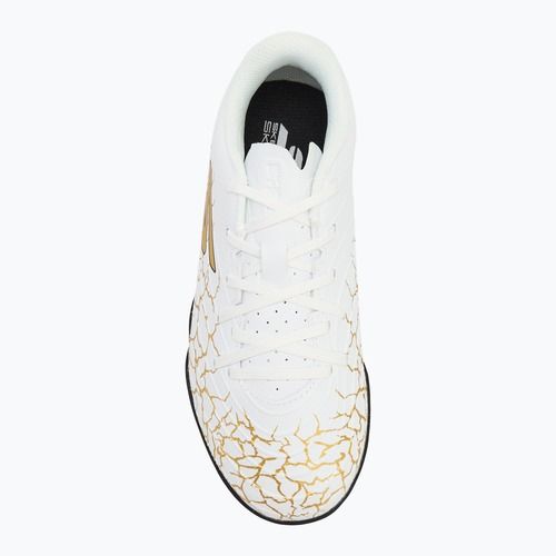 Încălțăminte de fotbal pentru copii SKECHERS Skx_1.5 Youth Jr TF white/gold