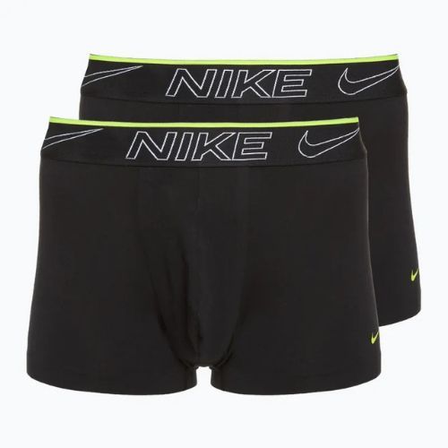 Boxeri pentru bărbați Nike Elite Cotton Stretch Trunk 2 perechi multicolor