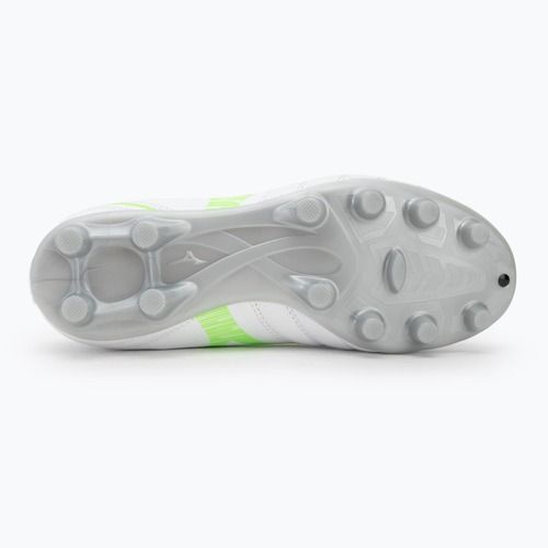 Încălțăminte de fotbal pentru copii Mizuno Monarcida Neo III Select Jr Md white/neon green