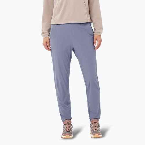 Pantaloni de trekking pentru femei Salomon Wayfarer Ease blue granite