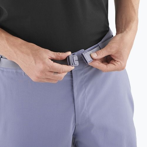 Pantaloni scurți de trekking pentru bărbați Salomon Outerpath Utility blue granite / blue nights
