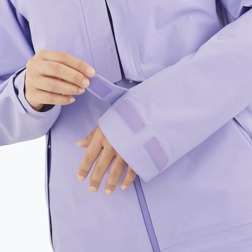 Geacă de vânt pentru femei Salomon Outerpath Pro 2.5L violet tulip