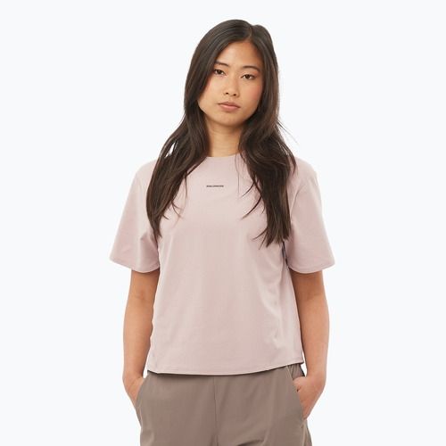 Tricou pentru femei Salomon Trackline Tee SS etherea