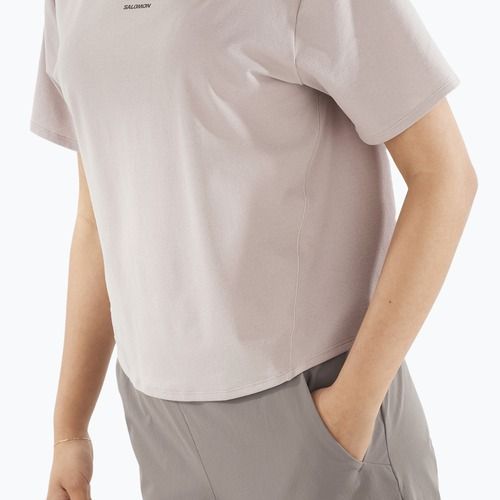 Tricou pentru femei Salomon Trackline Tee SS etherea