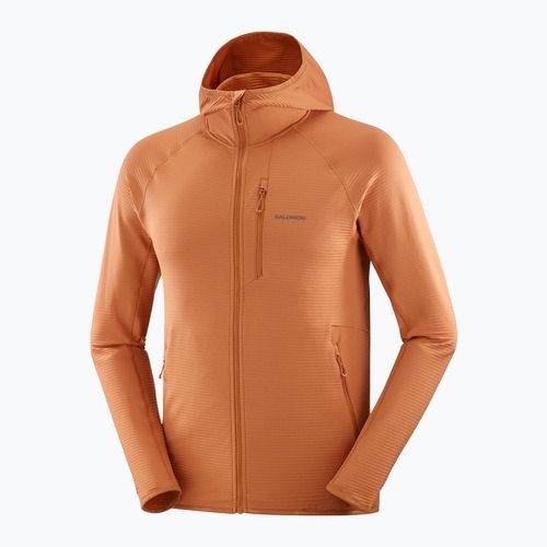 Bluză de trekking pentru bărbați Salomon Sntial Lightwarm Hybrid sierra