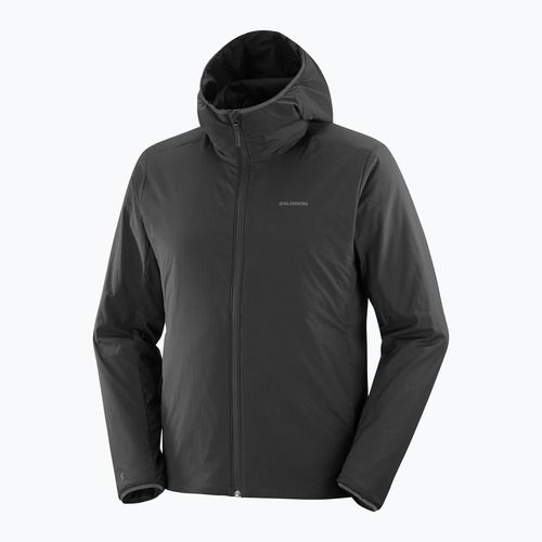 Geacă izolată pentru bărbați Salomon Mountain Flex deep black