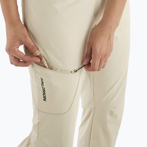 Pantaloni de trekking pentru femei Salomon Wayfarer rainy day