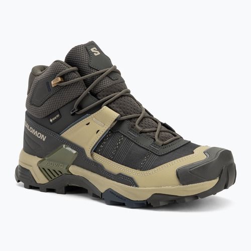 Încălțăminte de trekking pentru bărbați Salomon X Ultra 5 MID GTX peat / gray green / blue nights