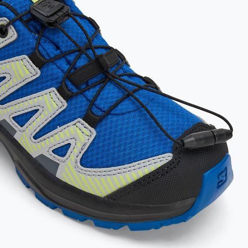 Încălțăminte de drumeție pentru copii Salomon XA PRO V8 WP nautical blue/black/sharp green