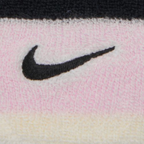 Bentiță Nike Swoosh Wristbands pink foam/coconut milk/black