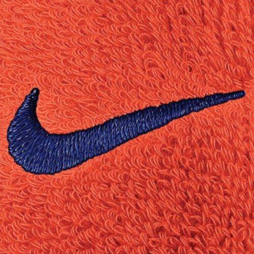 Bentiță Nike Swoosh Wristbands team orange/college navy