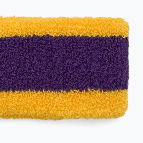 Bentiță Nike Swoosh Headband university gold/court purple/university gold
