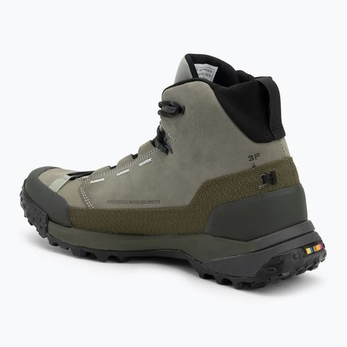 Salewa cizme de trekking pentru bărbați Puez Leather Mid Ptx shadow / dark olive