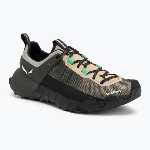 Pantofi de abordare Salewa Wildfire Nxt quicksand / dark olive pentru bărbați