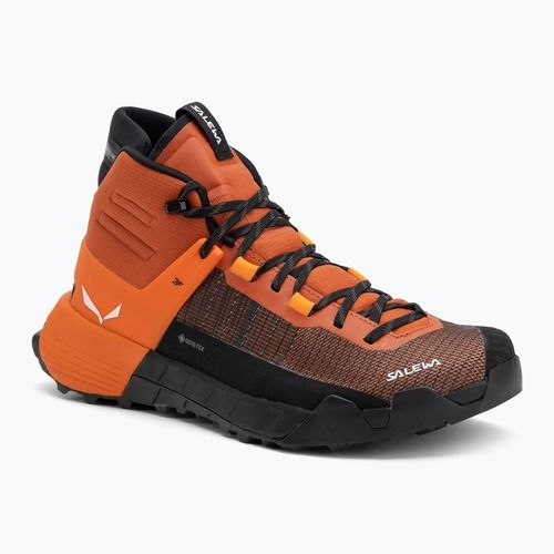 Pantof de abordare Salewa Wildfire Nxt Mid GTX pentru bărbați bombay brown / tumeric