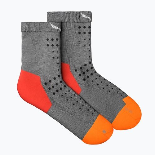 Șosete pentru bărbați Salewa Pedroc Am Qrt light grey melange/4570
