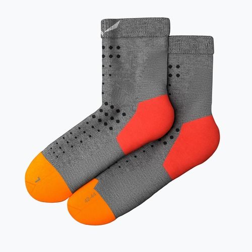 Șosete pentru bărbați Salewa Pedroc Am Qrt light grey melange/4570