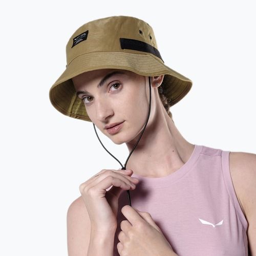 Salewa Puez Hemp Brimmed pălărie maro auriu