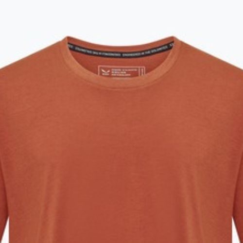 Tricou pentru bărbați Salewa Eagle Logo Patch 7240 bombay brown