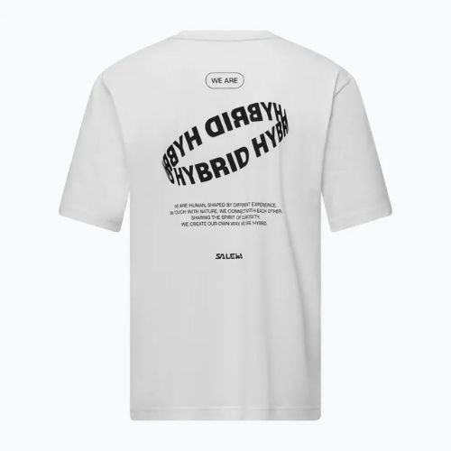 Bărbați Salewa Eagle Hybrid Loose optic alb T-shirt