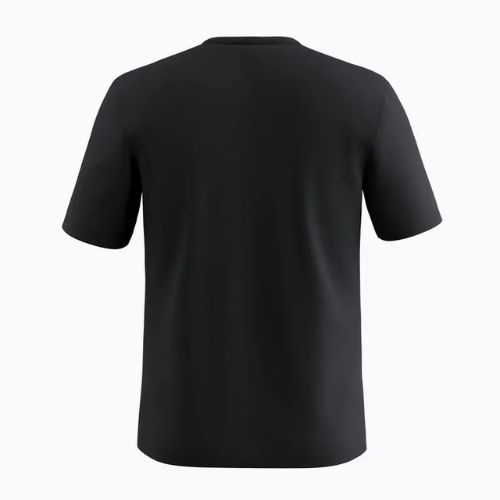Bărbați Salewa Eagle Geometric negru afară T-shirt