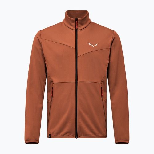 Tricou de trekking pentru bărbați Salewa Puez Cammio RO maro bombay