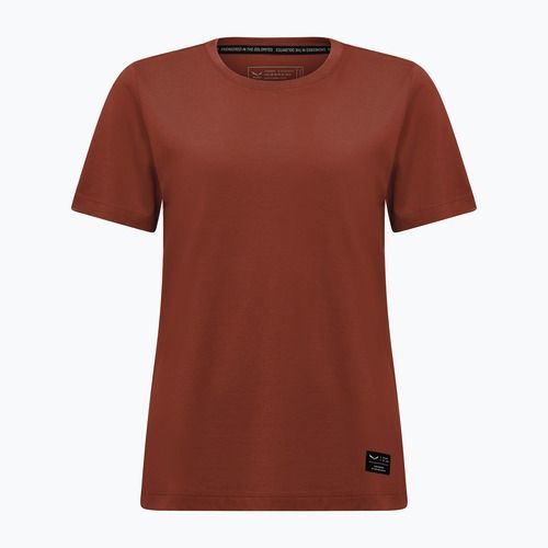 Tricou pentru femei Salewa Eagle Logo Patch 1980 etruscan red