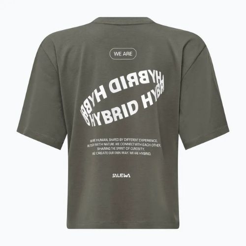 Femeii Salewa Eagle Hybrid vrac decolorat verde T-shirt