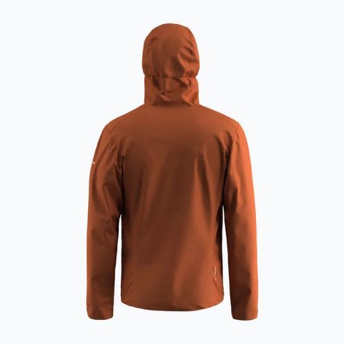 Geacă de ploaie pentru bărbați Salewa Puez Aqua 4 PTX 2.5L bombay brown/0910