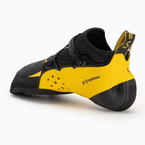 Încălțăminte de cățărare pentru bărbați La Sportiva Solution Comp black/ yellow