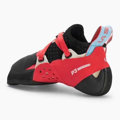 Încălțăminte de cățărare pentru femei La Sportiva Solution Comp hibiscus/ malibu blue