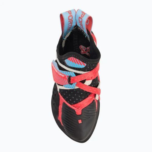 Încălțăminte de cățărare pentru femei La Sportiva Solution Comp hibiscus/ malibu blue