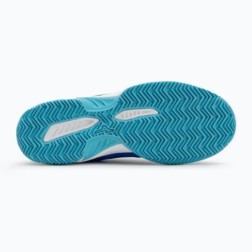 Încălțăminte de tenis Mizuno Break Shot 4 CC mugen blue/ white/ river blue