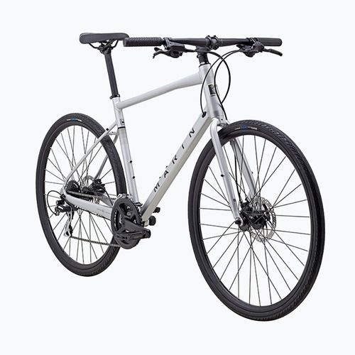Bicicletă cross pentru bărbați Marin Fairfax 2 700C gloss silver/black