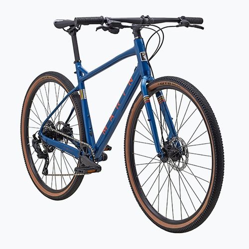 Bicicletă gravel Marin DSX 700C gloss blue/orange