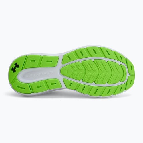 Încălțăminte de alergare pentru bărbați Under Armour Charged Rogue 5 white/black/hyper green