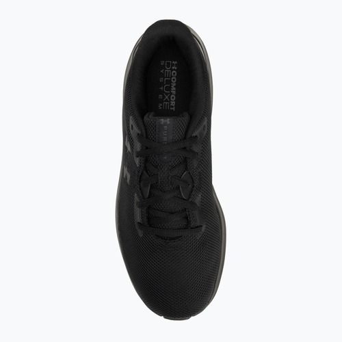 Încălțăminte de alergare pentru bărbați Under Armour Charged Pursuit 4 black/black/black