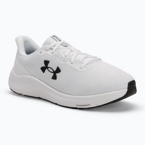Încălțăminte de alergare pentru bărbați Under Armour Charged Pursuit 4 white/white/black