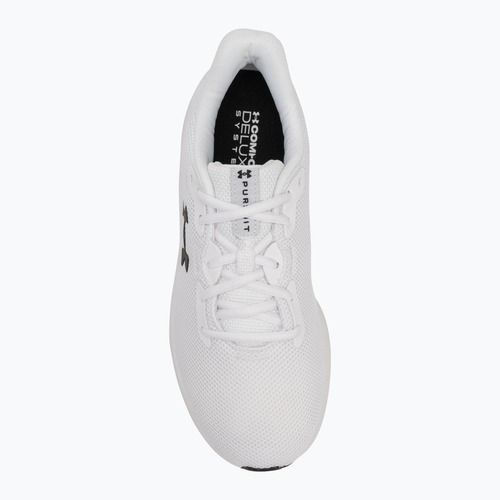 Încălțăminte de alergare pentru bărbați Under Armour Charged Pursuit 4 white/white/black