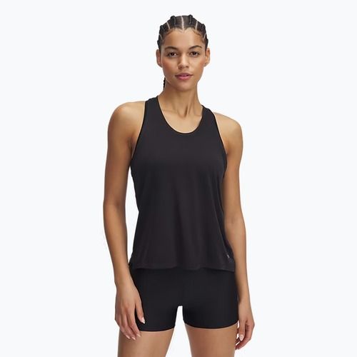 Tank top de alergare pentru femei Under Armour Launch Camo Singlet black/reflective