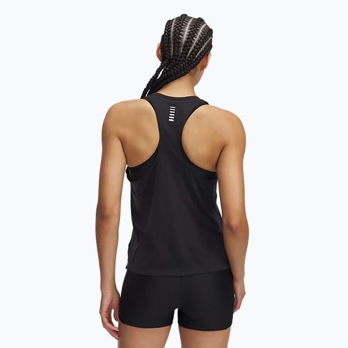 Tank top de alergare pentru femei Under Armour Launch Camo Singlet black/reflective