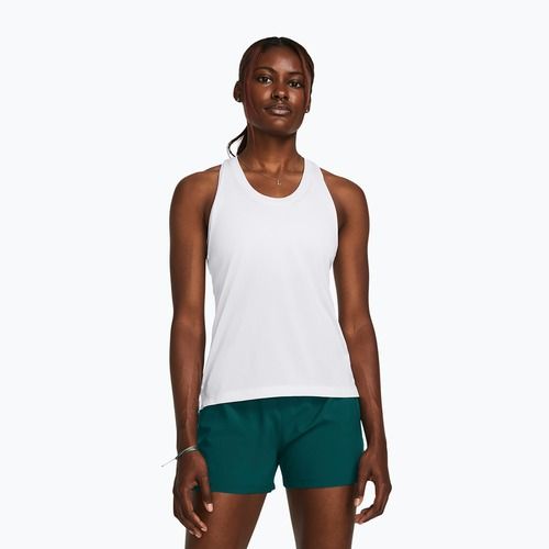 Tank top de alergare pentru femei Under Armour Launch Singlet white/reflective