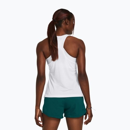 Tank top de alergare pentru femei Under Armour Launch Singlet white/reflective