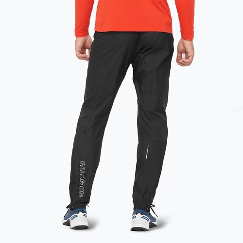 Pantaloni de alergare pentru bărbați Salomon Bonatti Trail deep black