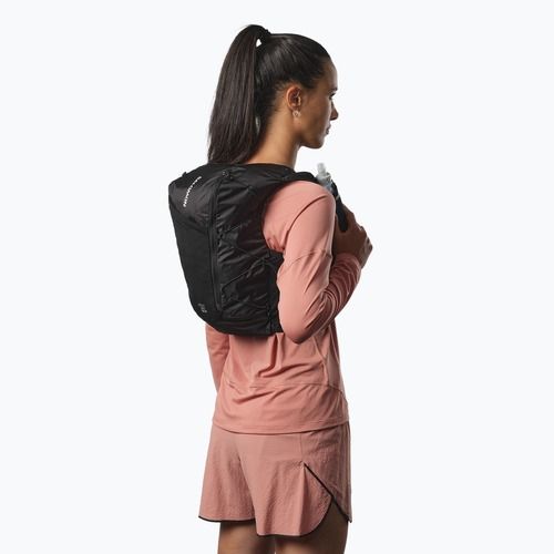 Vestă de alergare pentru femei Salomon Active Skin 12 Set black/metal