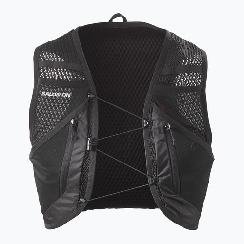 Vestă de alergare Salomon Active Skin 12 No Flasks black/metal