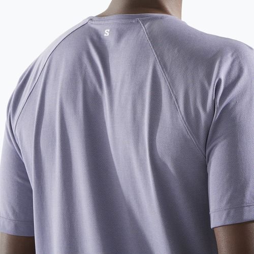 Tricou de alergare pentru bărbați Salomon SHAKEout Core blue granite
